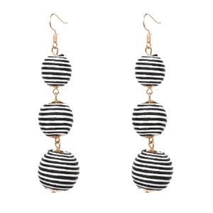 Drop Ball Earrings